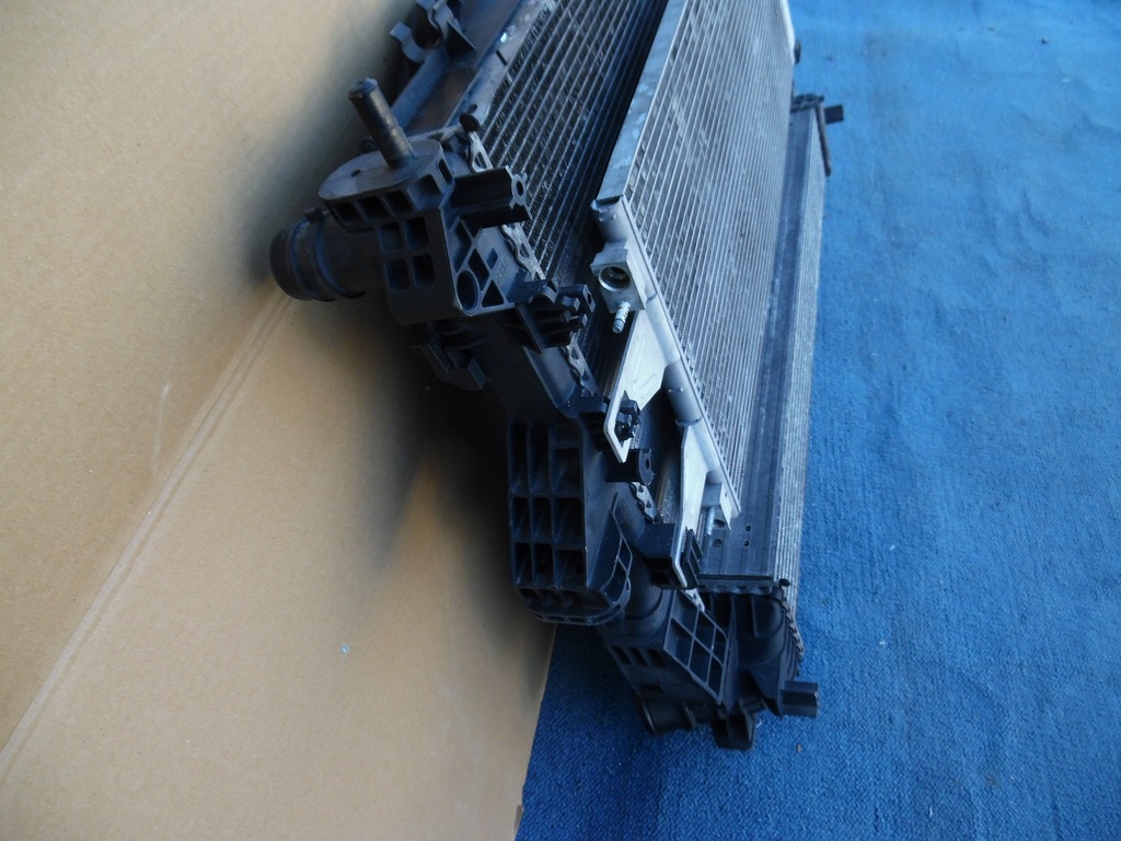 фото №7, Ducato 2.3 14- набор радиатор вентиляторы комплект