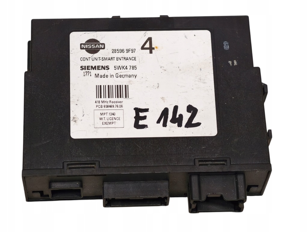 Купити Nissan - модуль імобілайзер - 28596-9f97