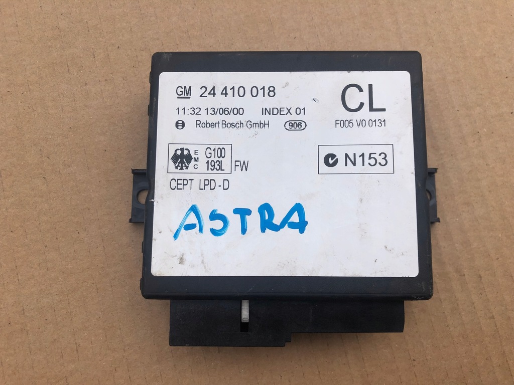 фото №1, Датчик модуль подушка безопасности opel astra g 98-04