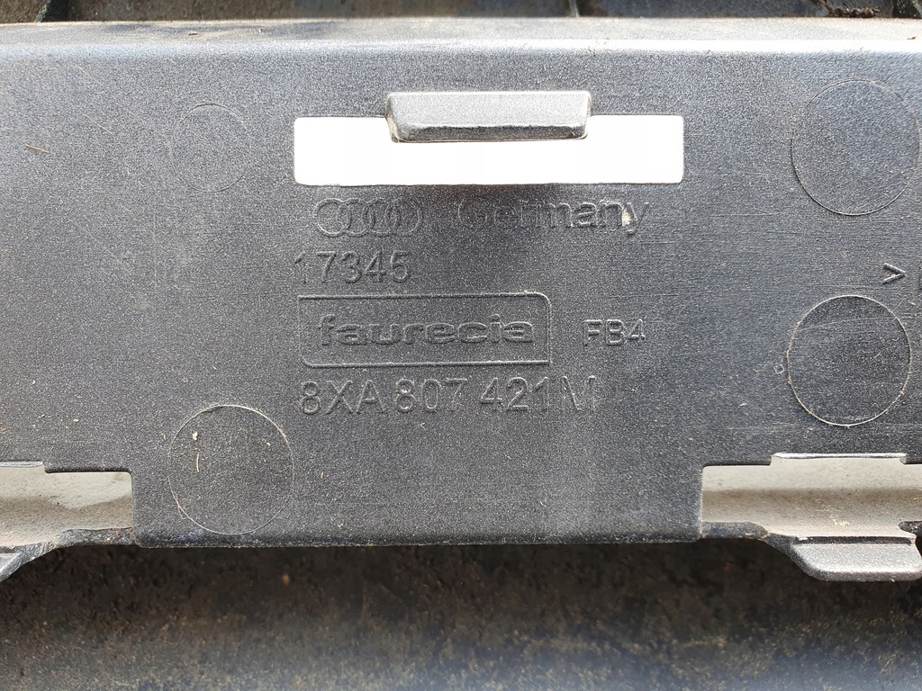 фото №12, Спойлер бампера задняя audi a1 lift s-line