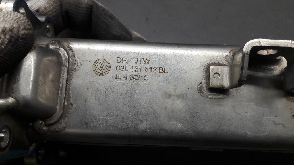 фото №12, 03l131512bl радіатор вихлопних газів vw seat skoda 2.0