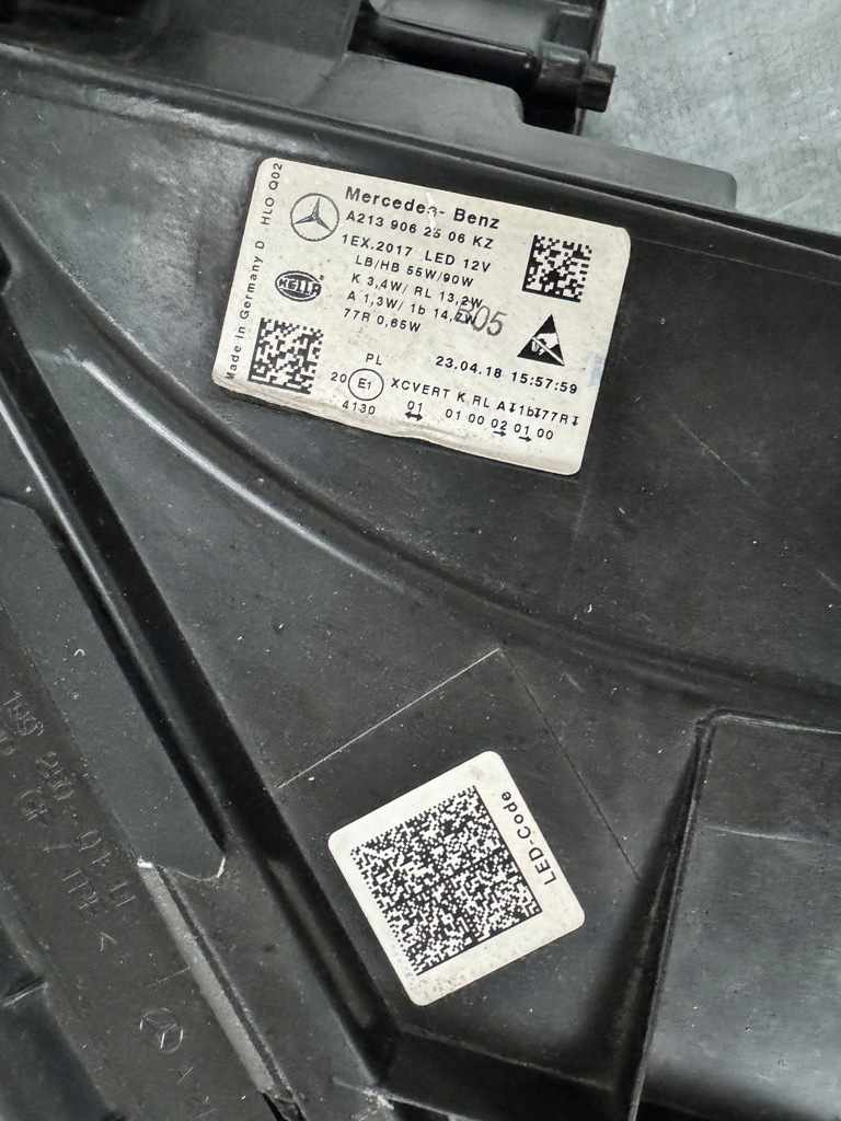 фото №5, Mercedes eklasa w213 ліва лампа full led multibeam