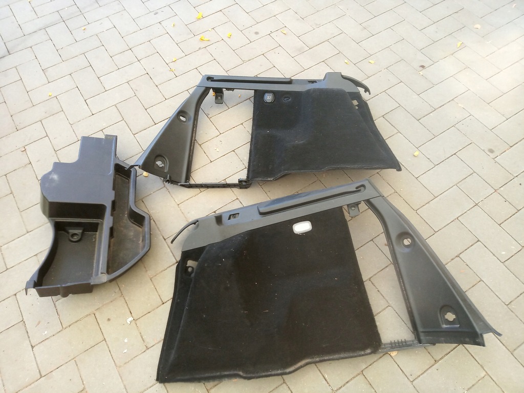 фото №1, Mercedes glk обшивки багажника задняя x204 обивка