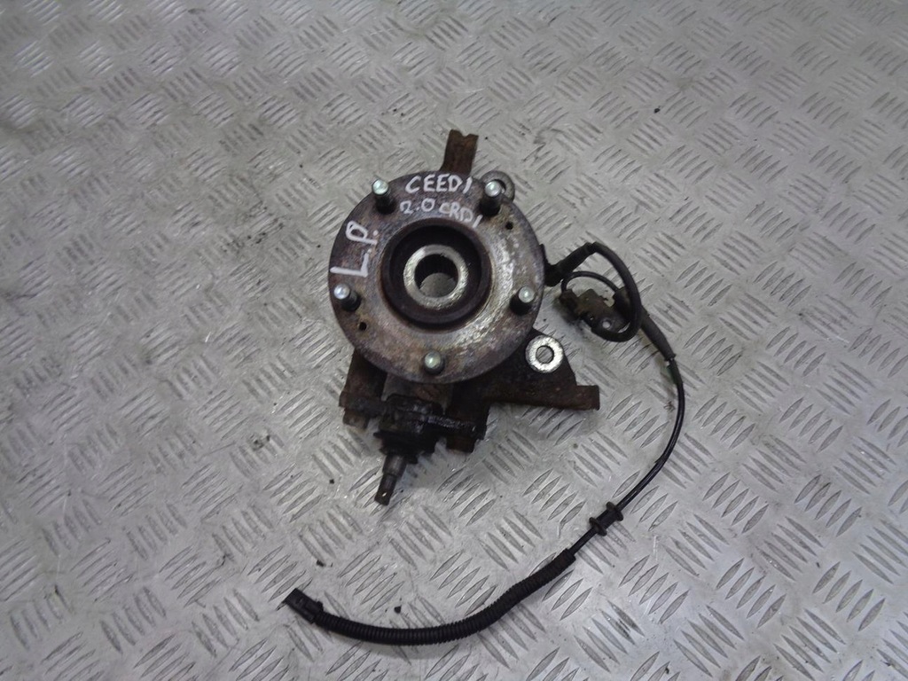 фото №1, Поворотний кулак ступиця лівий перед передня kia ceed 1 i 2.0 crdi 2006-