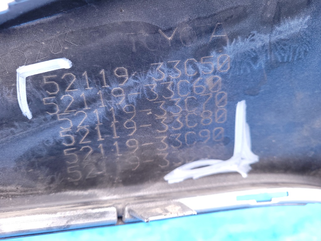 фото №14, Toyota camry viii 8 | бампер перед передній lift 52119-33c50 | 0527
