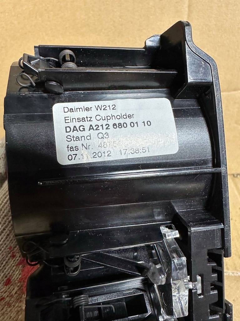 фото №5, Підсклянник, кронштейн na чашки, мікрофон mercedes w212