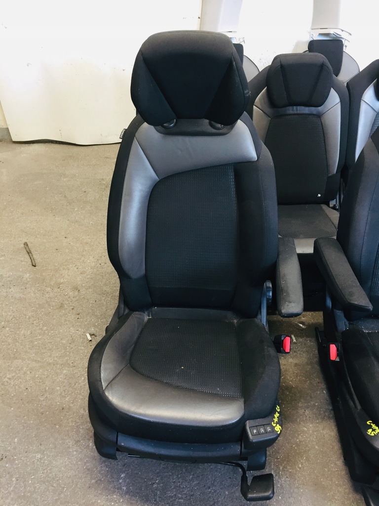 фото №13, C4 grand picasso ii комплект сидінь сидіння напівшкіра