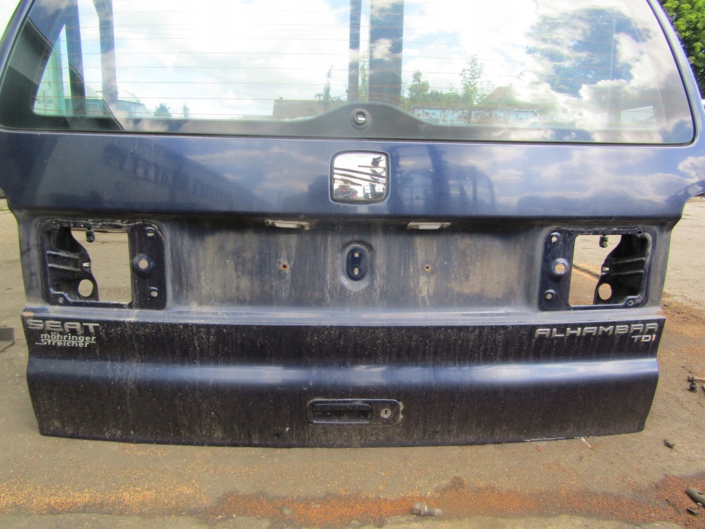 фото №6, Seat alhambra i кришка кришка багажника багажника 00-10 lift