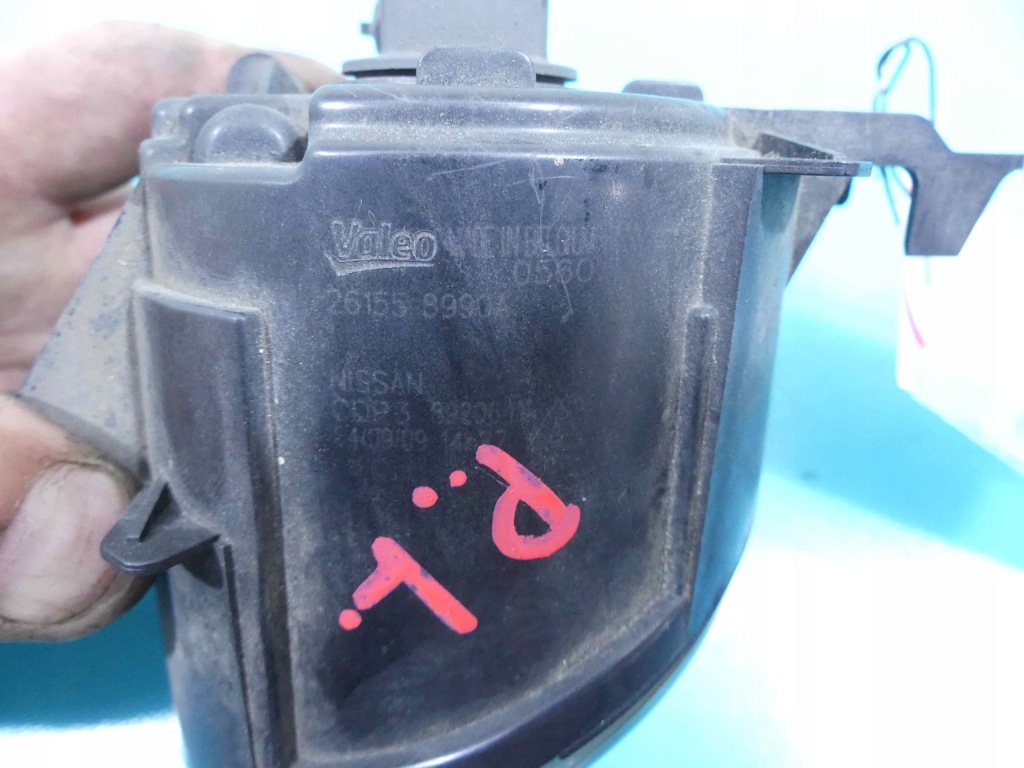 фото №6, Противотуманная фара левый nissan qashqai i j10 06-13 89206411,
