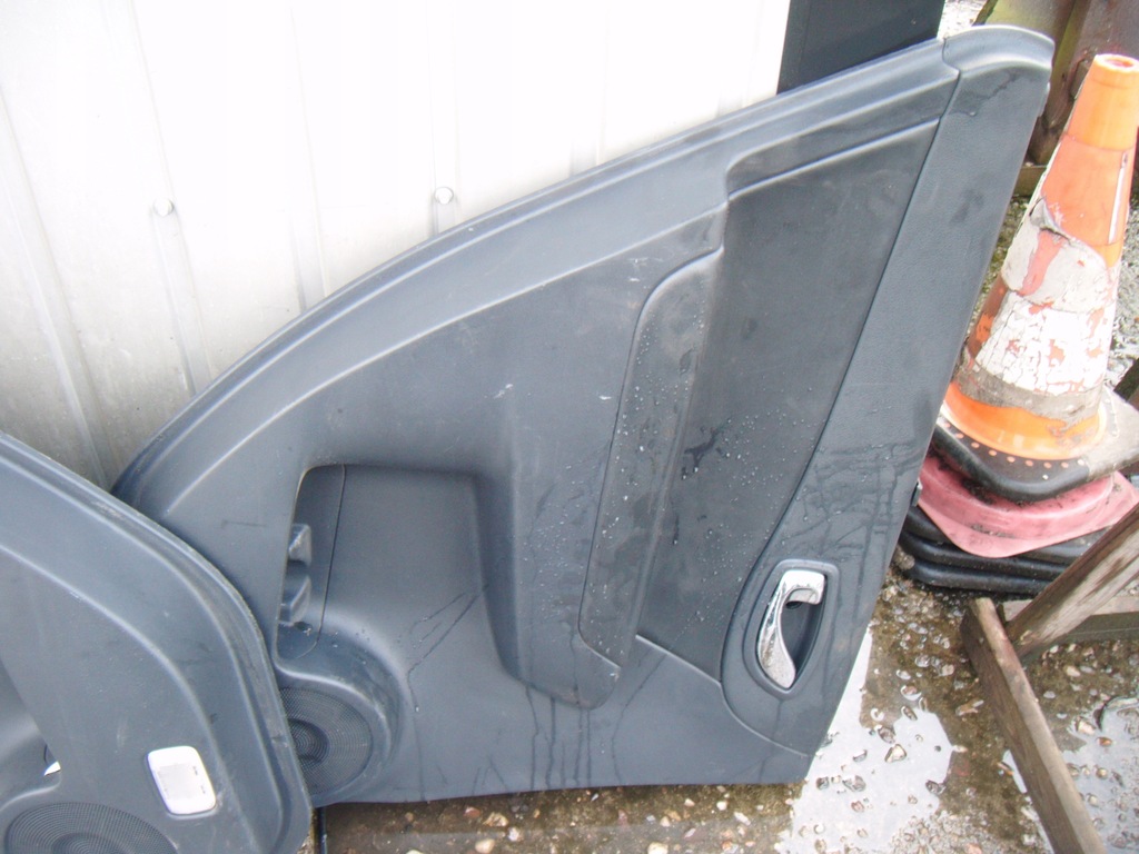 фото №6, Renault koleos 1 i 07- обшивки обивка дверь czarna кожа