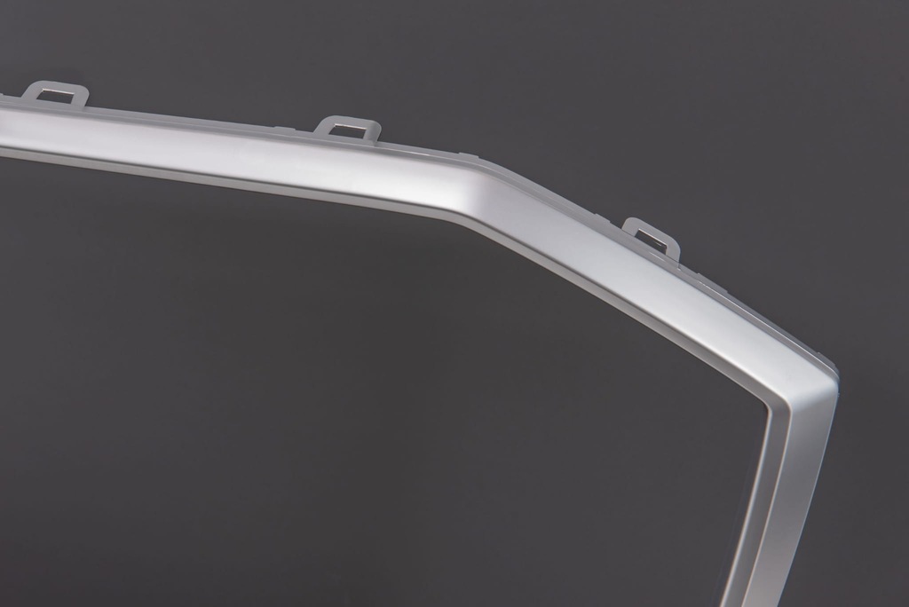 фото №12, Audi q7 sq7 4m 2020+ po faceliftingu срібляста рамка решітка 4m0853651aj