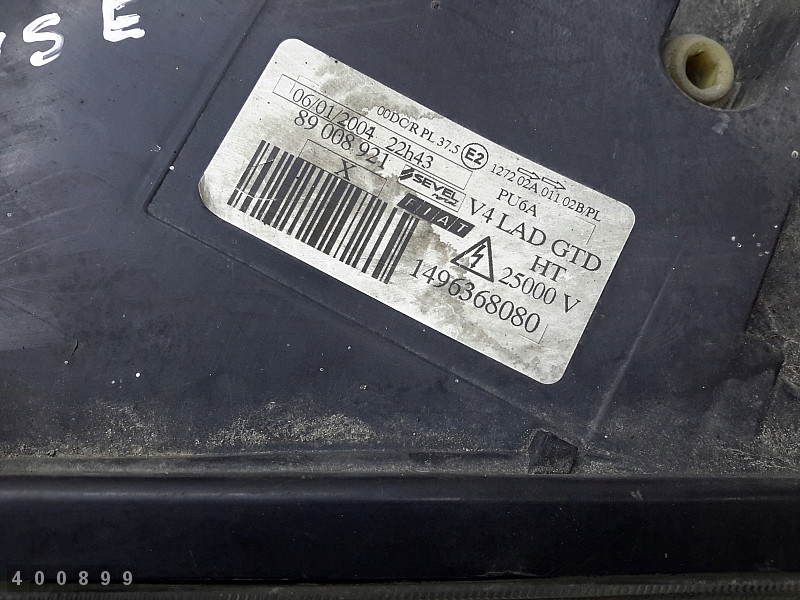 фото №9, 2003 fiat ulysse передний фара 1496368080 defect