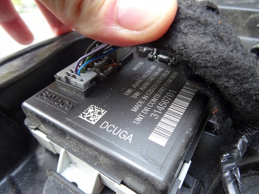 фото №8, Volvo v40 ii обшивка дверь левый задняя механизм плита