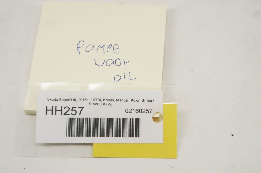 фото №7, Hh257 skoda superb iii 1.6tdi насос wody