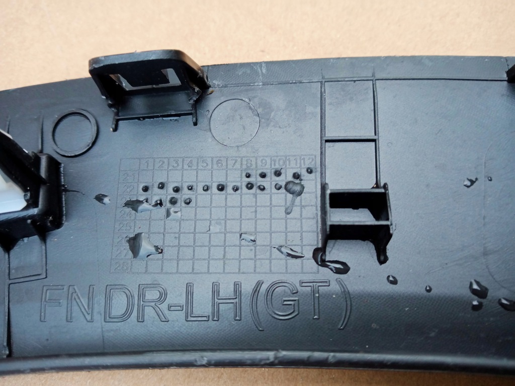 фото №11, Kia sportage v ліва молдинг крила перед 2021r-