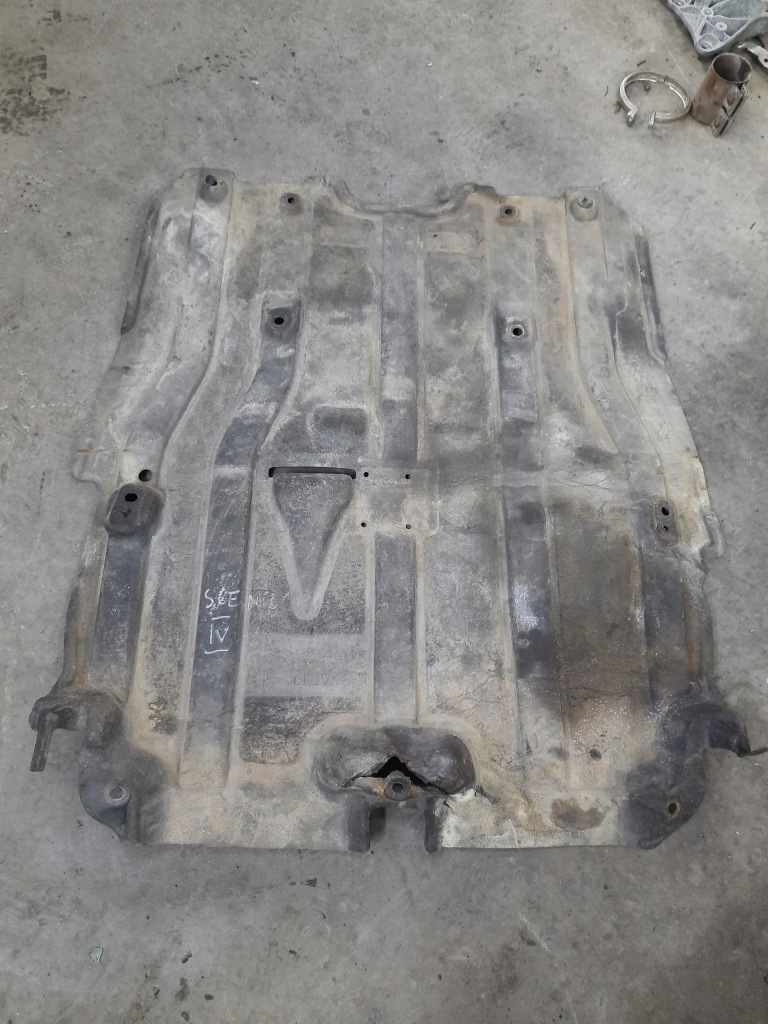 фото №1, Scenic iv 1.2tce защита плита pod двигатель