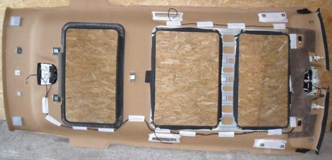 фото №2, Потолок+ освещение+ защита mercedes gl x166 15r