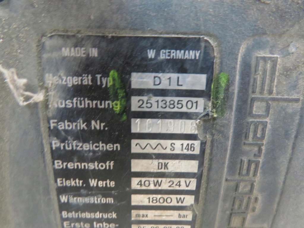 фото №8, Обогреватель стояночный eberspacher d1l c 25183101 d1lc