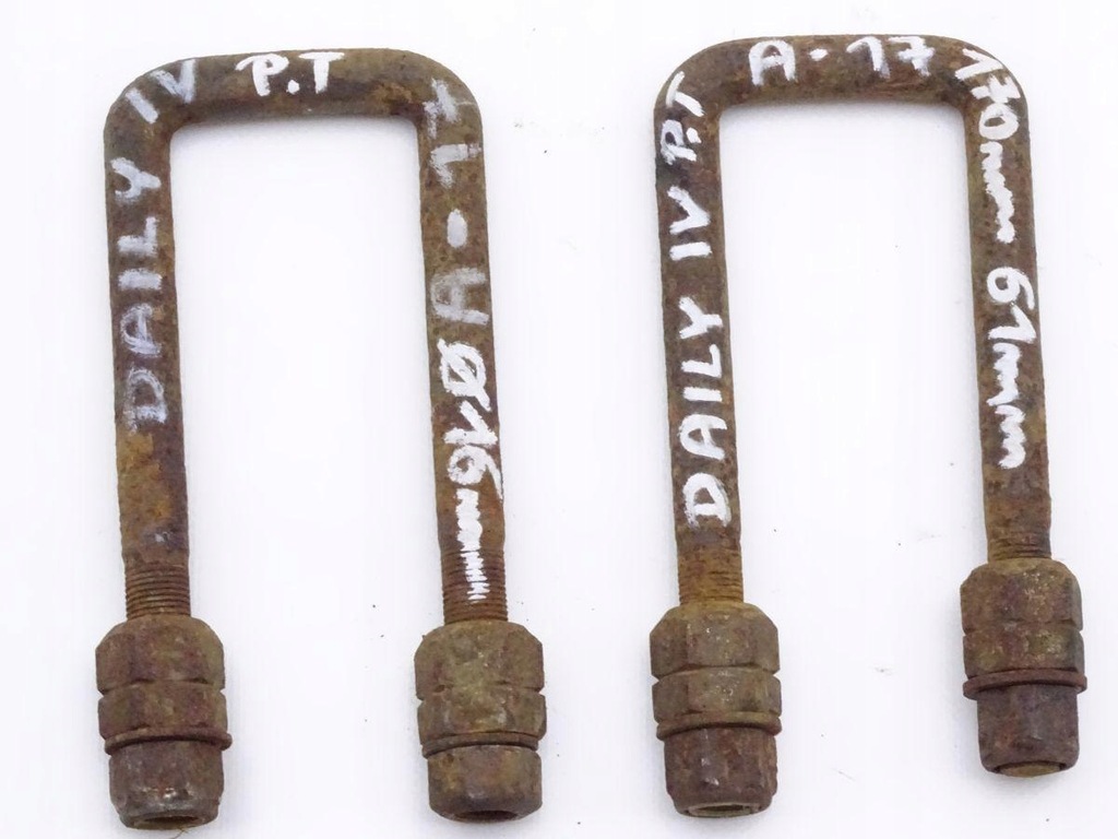 фото №1, Iveco daily iv v скоба рессора задняя m16x61x170