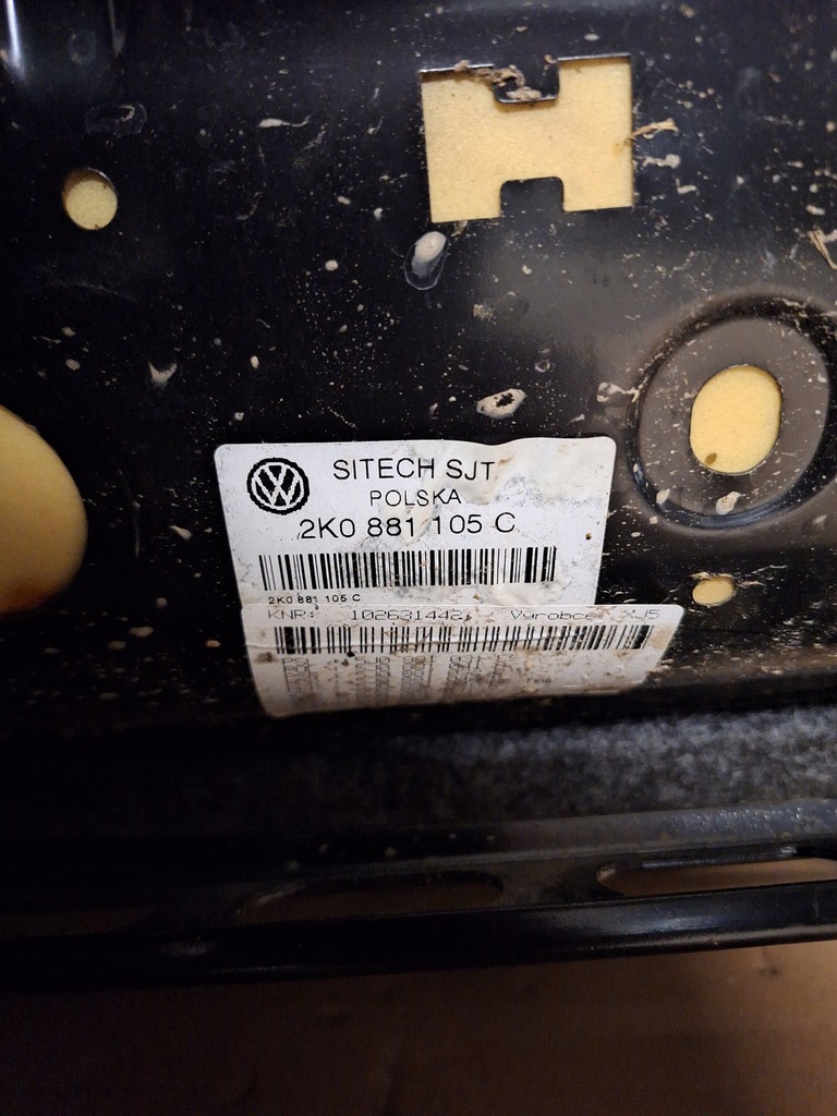 фото №7, Сиденье водителя skoda fabia ii roomster ii 2k0881105c