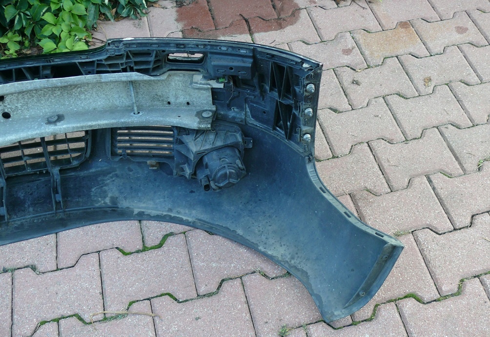 фото №13, Бампер перед передній балка протитуманні фари ксенон audi s6 a6 c5 4.2 ly9b 4b3807111