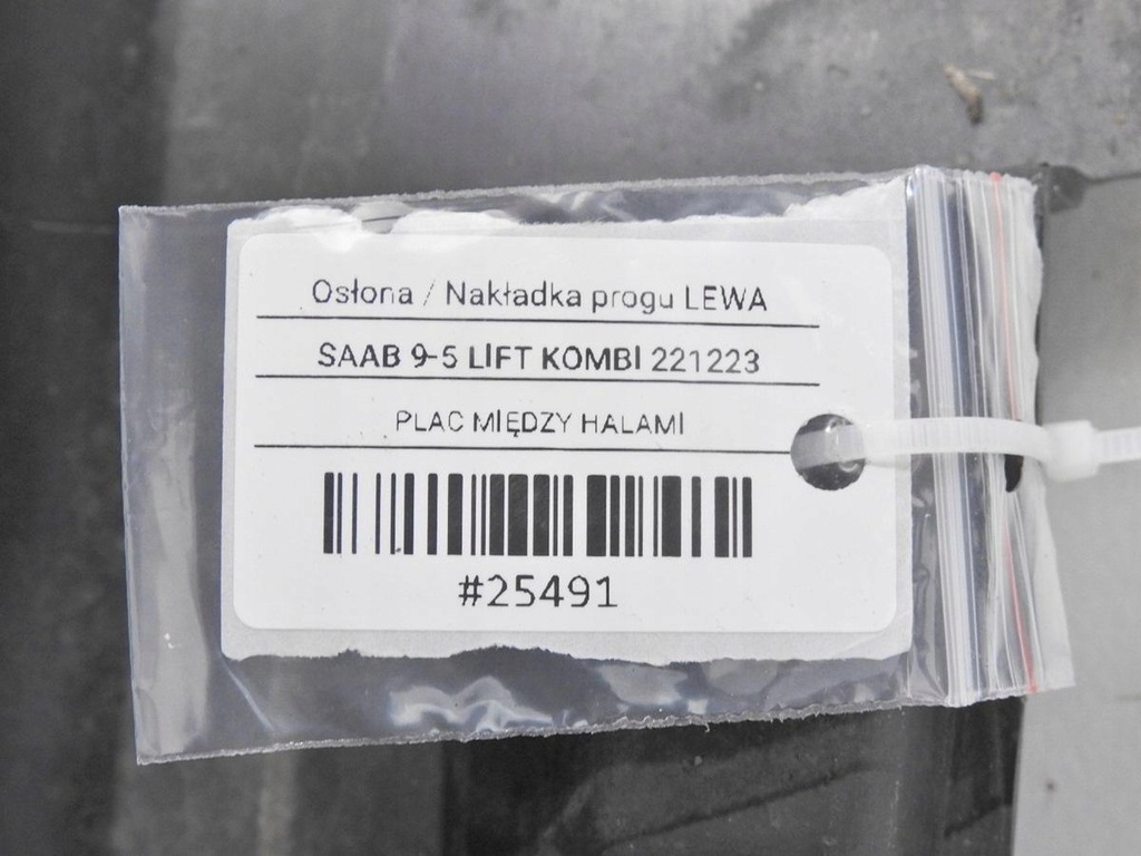 фото №6, Молдинг накладка поріг ліва saab 9-5 lift kombi