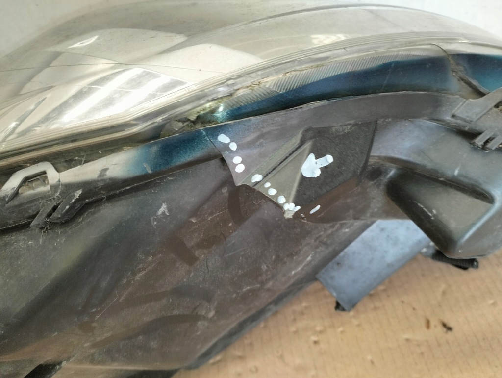 фото №12, Лампа права правий перед nissan note e11 lift lata 2009-2012 uk