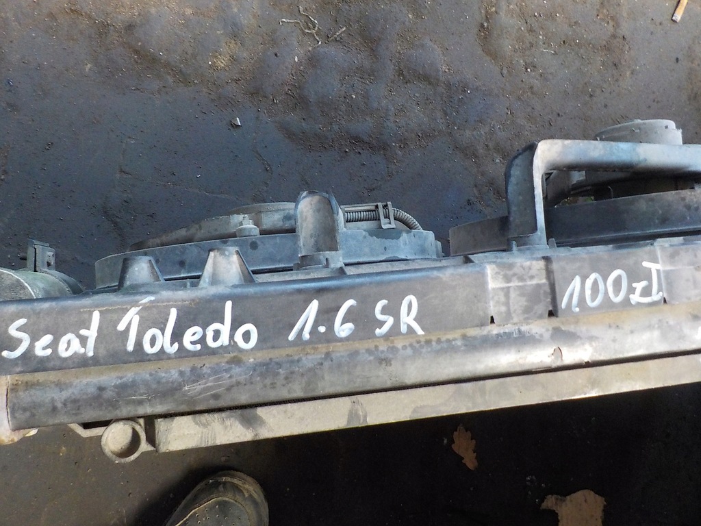 фото №10, Seat toledo 1.6 sr радиатор