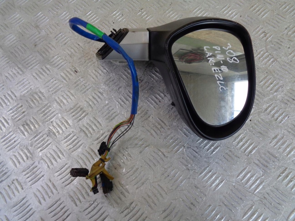 фото №6, Дзеркало праве 10 pin peugeot 308 i t7 sw kombi 07- lak: ezrc