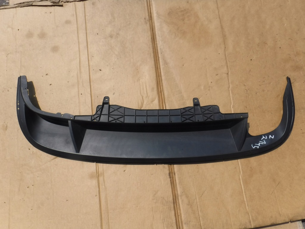 фото №1, Накладка спойлер бампера задняя vw passat b7