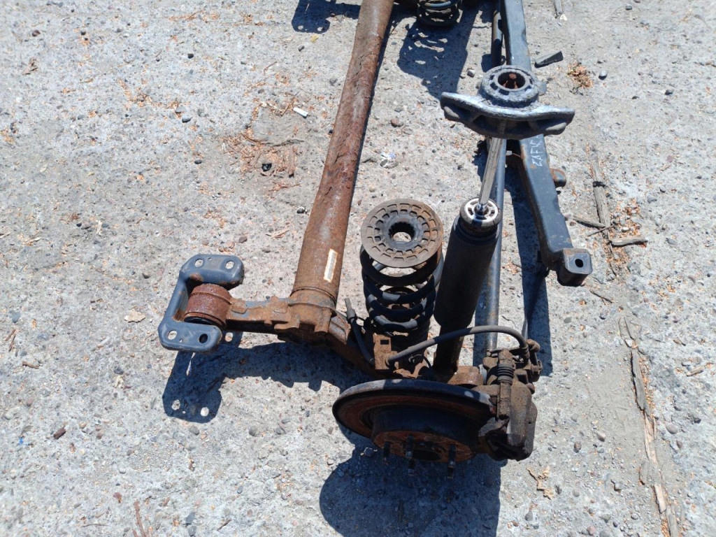 фото №6, Opel zafira c балка підвіска задня kpl.