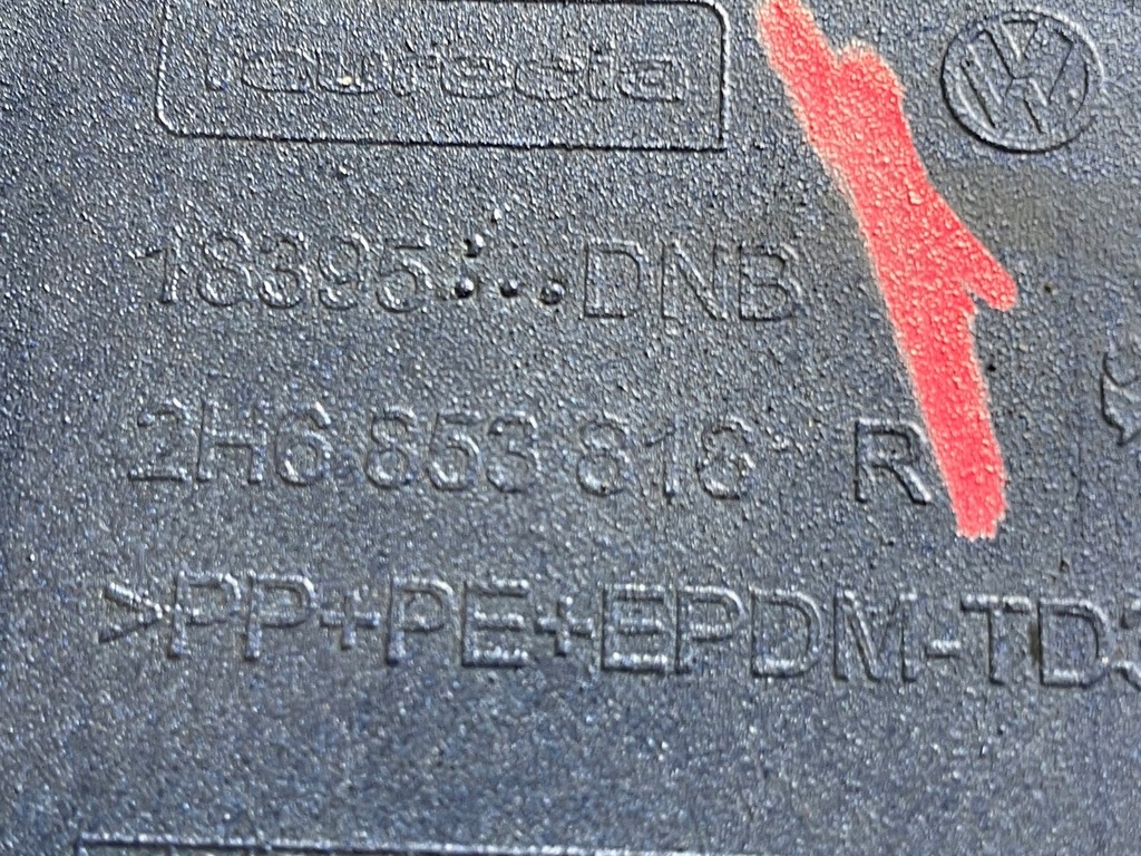 фото №6, Vw amarok молдинг накладка крила задня ліва 2h6853817l права 2h6853816r