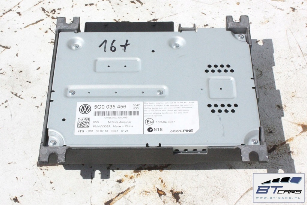 фото №9, Vw golf 7 sportsvan динамики + усилитель dynaudio 5g0035456 1k8035453 3g00