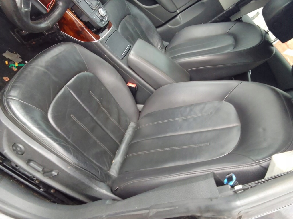 фото №1, Audi a7 4g сидіння заднє сидіння чорні