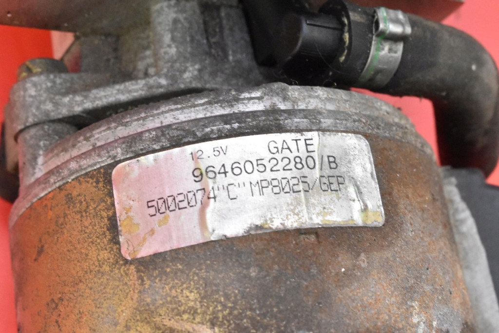 фото №8, Насос компресор підвіска 9643373280 9646052280b citroen c5 1 i 2.0 hdi