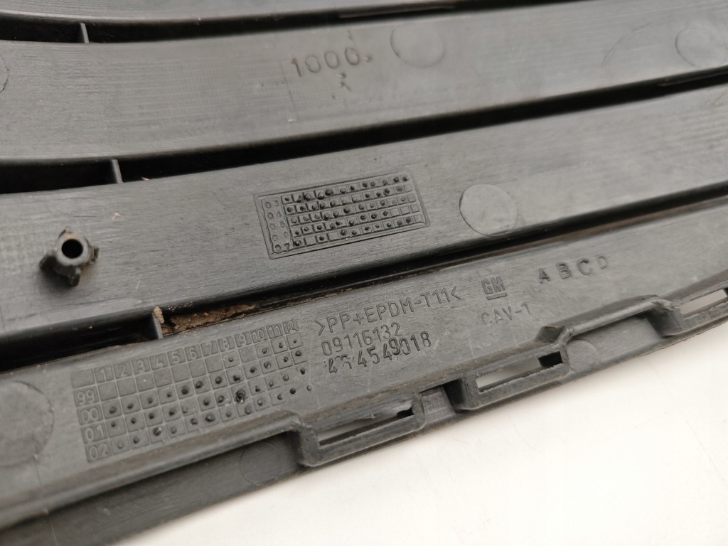 фото №14, Opel corsa c combo решітка решітка радіатора бампера перед 09116132