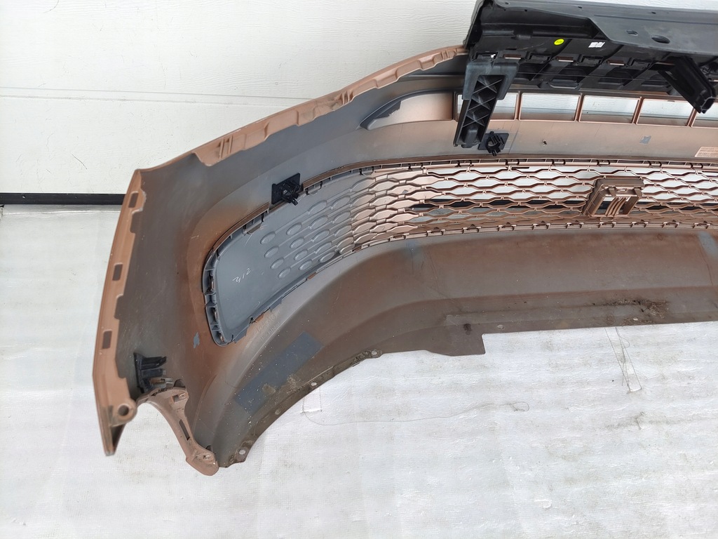 фото №7, Vw caddy v 2k7 бампер + решётка радиатора перед 2k7807221a