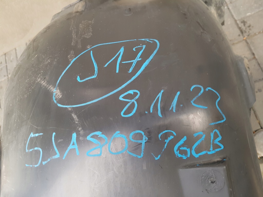 фото №4, Skoda rapid підкрилок правий перед 5ja809962b