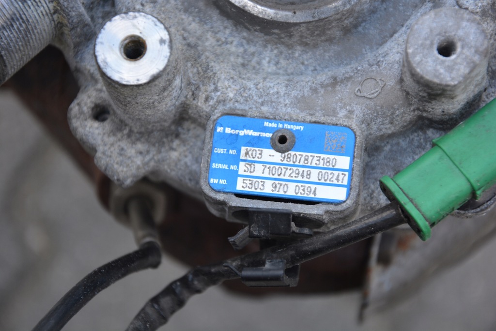 фото №9, Турбонагнетатель turbo jumpy iii expert iii 2.0 hdi