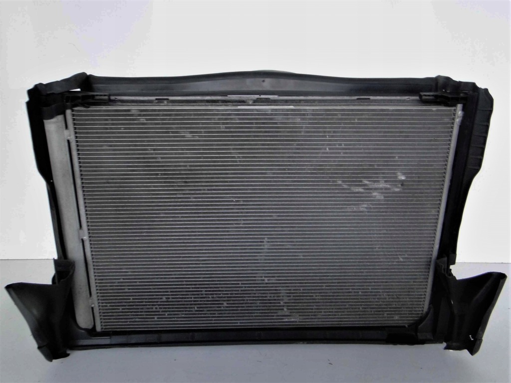 фото №12, Mercedes комплект радиатор воды кондиционера вентилятор glc 253 x253 c253