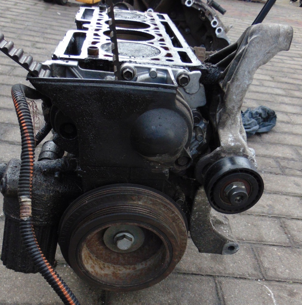 фото №4, Блок dół двигателя renault clio 2 ii lift 1.2 16v бензин europa