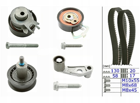 фото №1, Schaeffler ina 530 0089 10 набор ремень распределительного вала