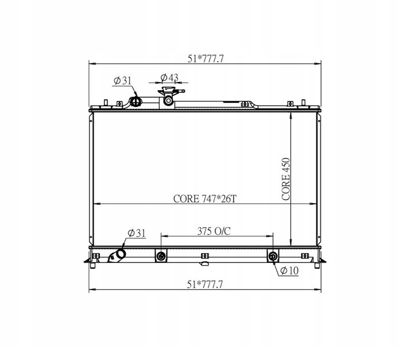 фото №1, Радиатор mazda cx-7 10- l33l15200