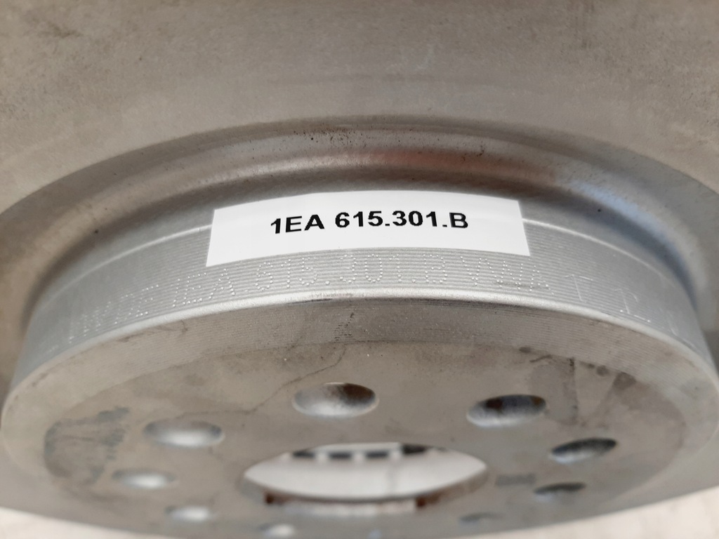 фото №12, Диск тормозная вентилируемая перед vw оригинальный номер 1ea615301b