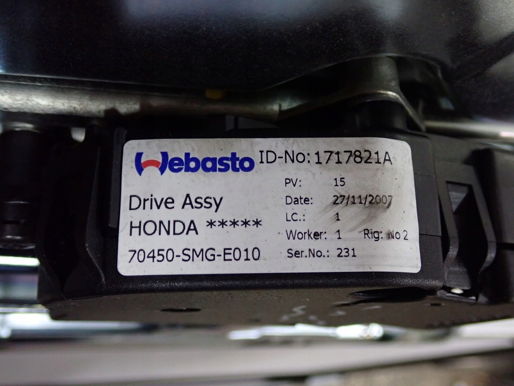 фото №11, Люк жалюзи kompl оригинал honda cr-v iv 17r