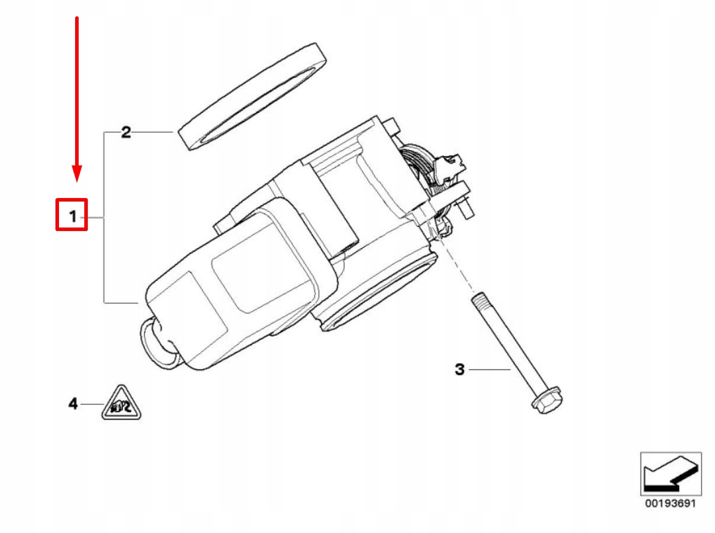 фото №9, Bmw 5 e39 модуль дросель 1433414 13541433414 ne wgenuine