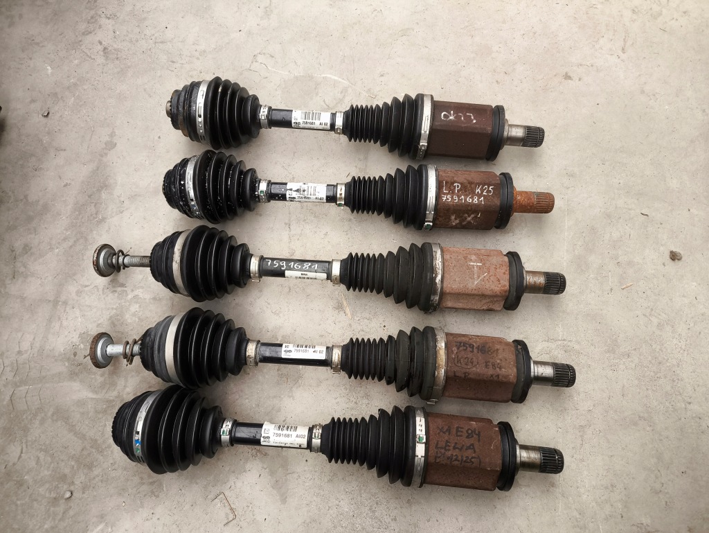 Bmw оригінальний номер 7591681 x1 e84 привідний вал ліве перед ліва передня Зі Шроту