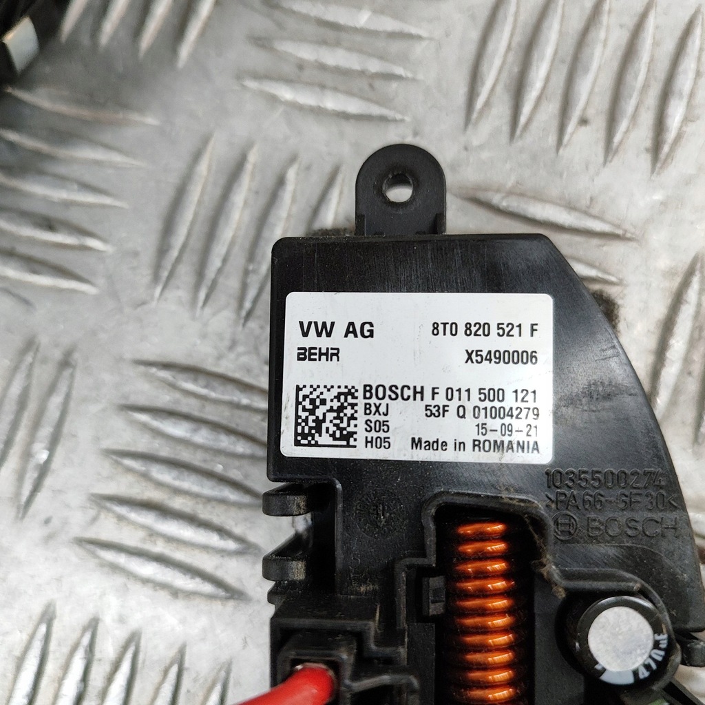 фото №6, Porsche macan 95b 2016 вентилятор обдув / воздуходувка