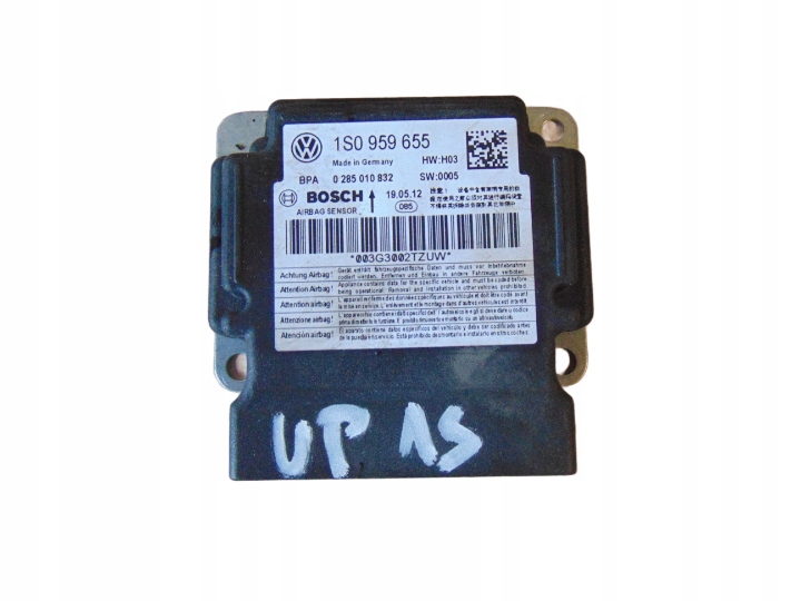 фото №1, Датчик модуль подушка безпеки vw up 1s 1s0959655