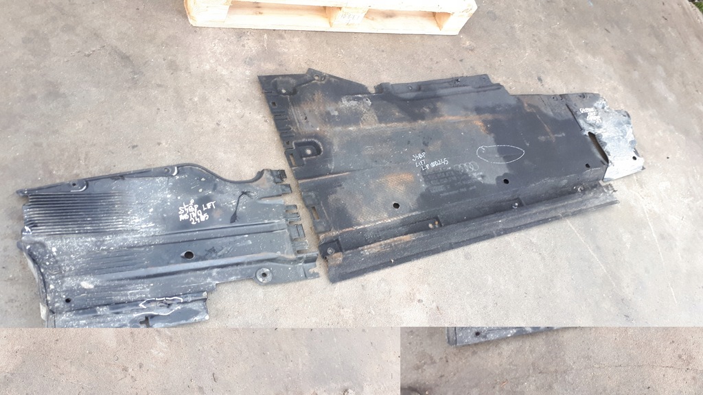 фото №11, S4 b8 lift a4 защита подвеска левая левый материал